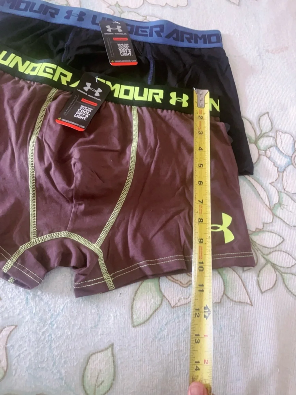 Under Armour Men’s 3” Boxerjock Boxer Briefs Size L 2 Pack Athletic Underwear